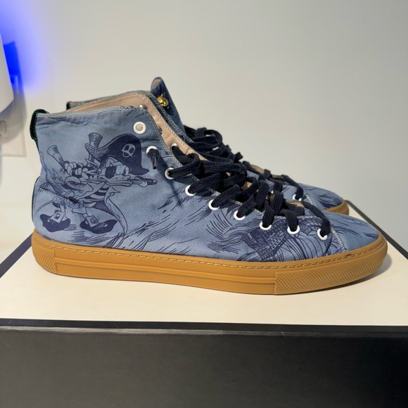 Gucci shoes Disney Donald Duck pirate collab - Picture 1 of 4